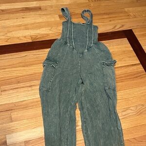 AKIRA Olive Green Jumpsuit